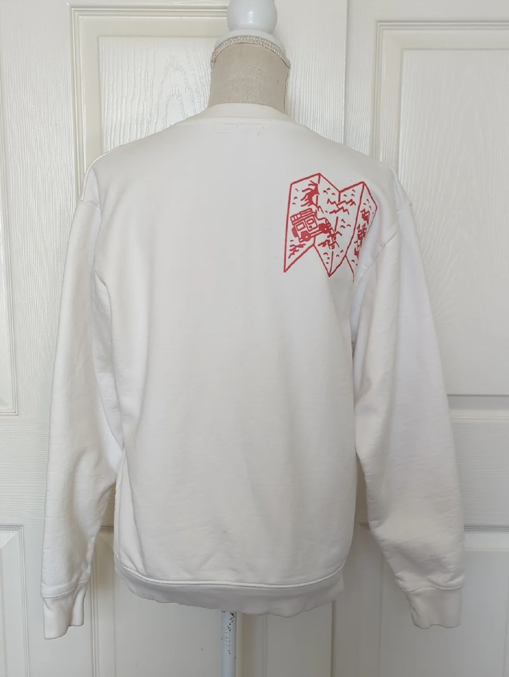 Chinatown Market x Puma Slipstream Collaboration White Sweatshirt